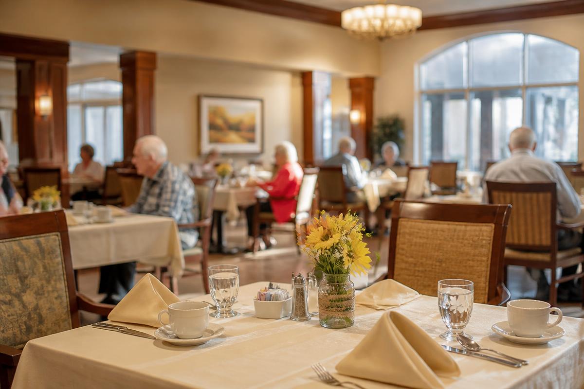 Assisted living setting served by Zleni laundry automation