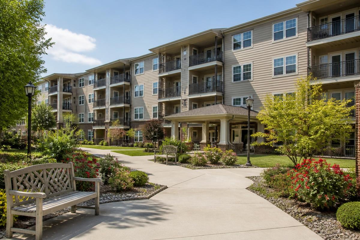 Independent living setting served by Zleni laundry automation